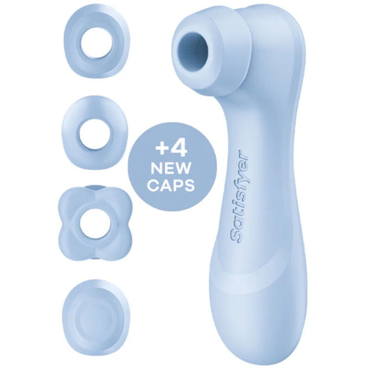 SATISFYER - PRO 2 GENERATION 4 ESTIMULADOR DE CLÍTORIS AZUL SERENO