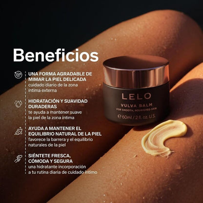 LELO - VULVA BALM BÁLSAMO HIDRATANTE PARA LA ZONA ÍNTIMA EXTERNA