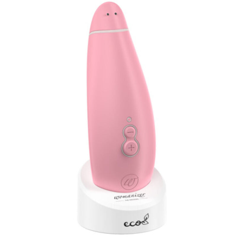 WOMANIZER - PREMIUM ECO ESTIMULADOR DE CLÍTORIS POR SUCCIÓN 12 NIVELES ROSA