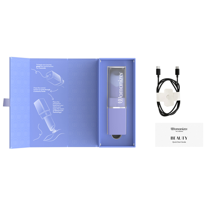 WOMANIZER - BEAUTY ESTIMULADOR DE CLÍTORIS POR SUCCIÓN 6 NIVELES LILA