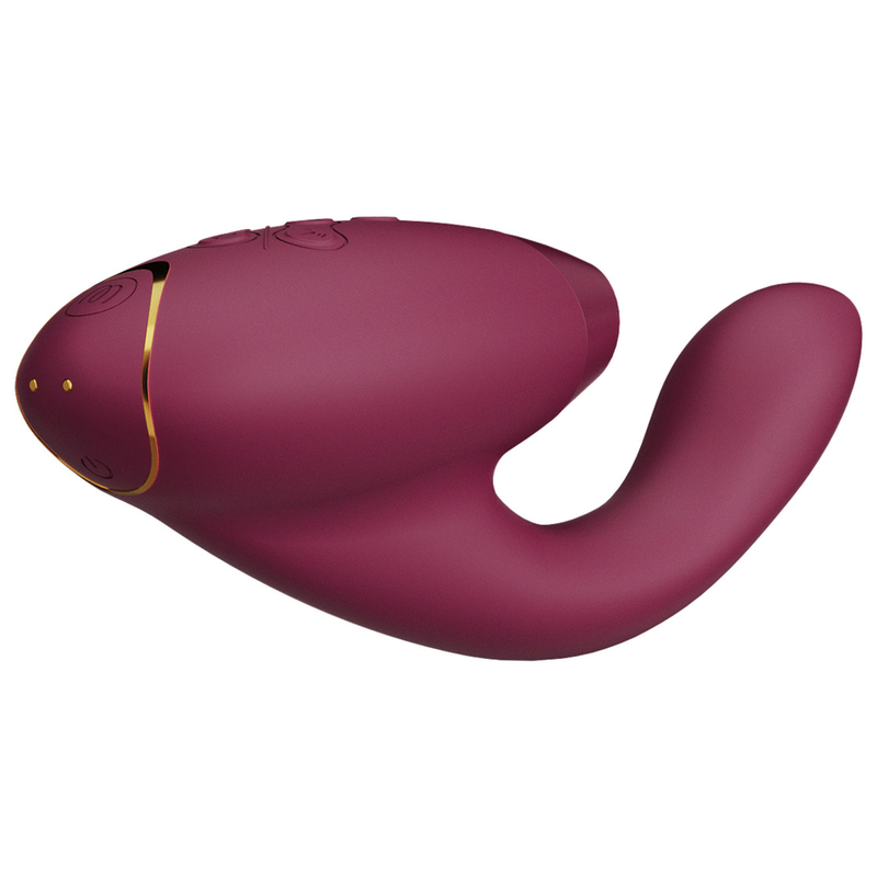 WOMANIZER - DUO 2 ESTIMULADOR BURDEOS