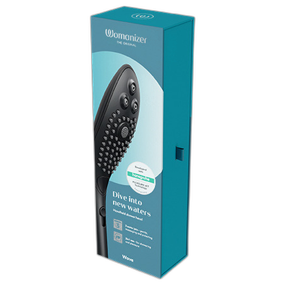 WOMANIZER - WAVE CABEZAL DE DUCHA ESTIMULADOR DE CLITORÍS NEGRO