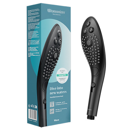 WOMANIZER - WAVE CHUVEIRO ESTIMULADOR DE CLITÓRIS PRETO