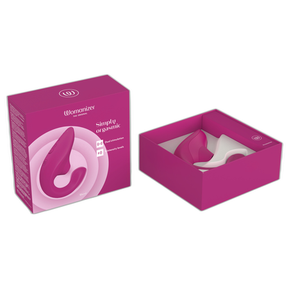 WOMANIZER - BLEND ESTIMULADOR VIBRADOR RABBIT FUCHSIA