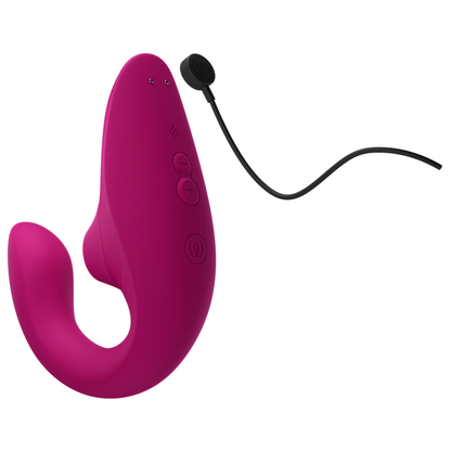 WOMANIZER - BLEND ESTIMULADOR VIBRADOR RABBIT FUCSIA