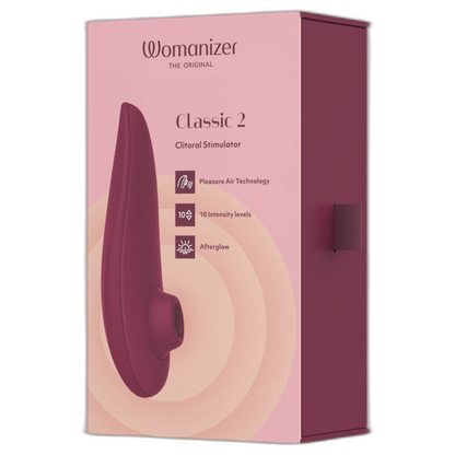 WOMANIZER - CLASSIC 2 ESTIMULADOR CLITORIANO BORDEAUX