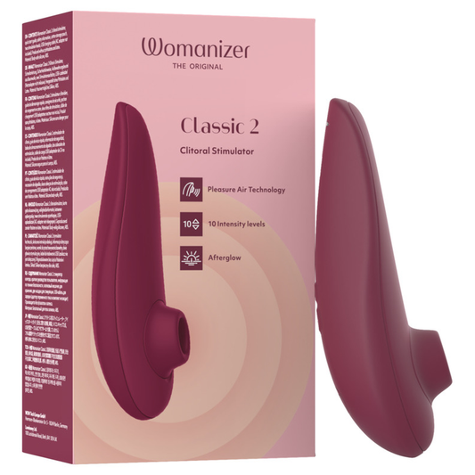WOMANIZER - CLASSIC 2 ESTIMULADOR DE CLÍTORIS BURDEOS