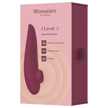 WOMANIZER - CLASSIC 2 ESTIMULADOR CLITORIANO BORDEAUX