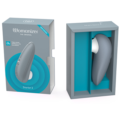 WOMANIZER - STARLET 3 ESTIMULADOR CLÍTORIS GRIS