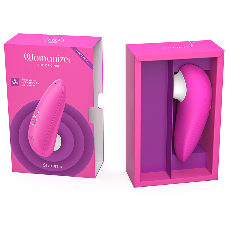 WOMANIZER - STARLET 3 ESTIMULADOR CLÍTORIS ROSA