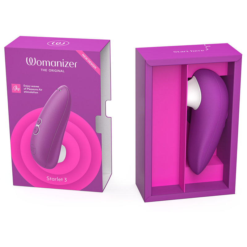 WOMANIZER - STARLET 3 ESTIMULADOR CLÍTORIS VIOLETA
