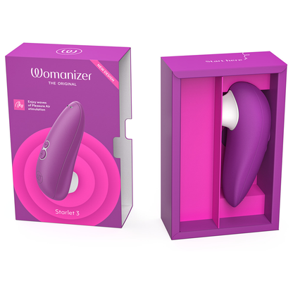 WOMANIZER - STARLET 3 ESTIMULADOR CLÍTORIS VIOLETA