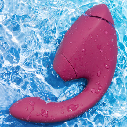 WOMANIZER - DUO NEXT ESTIMULADOR VIBRADOR DUAL CLÍTORIS & PUNTO·G ROSA