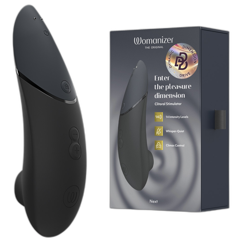 WOMANIZER - NEXT ESTIMULADOR DE CLITORÍS NEGRO