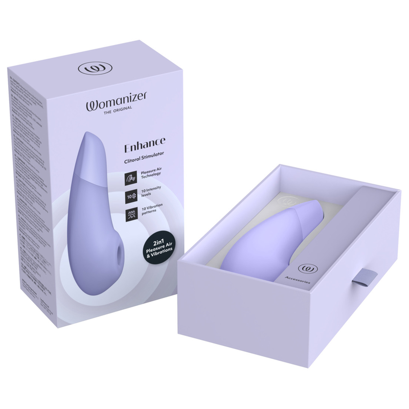 WOMANIZER - ENHANCE ESTIMULADOR DE CLITORÍS LILA