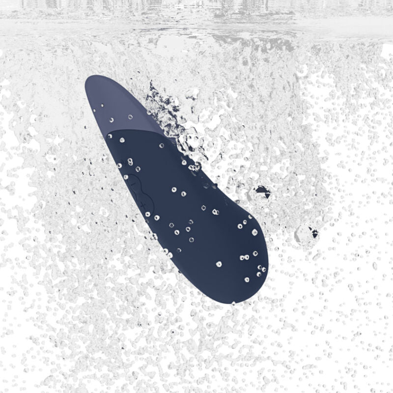 WOMANIZER - VIBE VIBRADOR LAY-ON SILENCIOSO AZUL-ESCURO