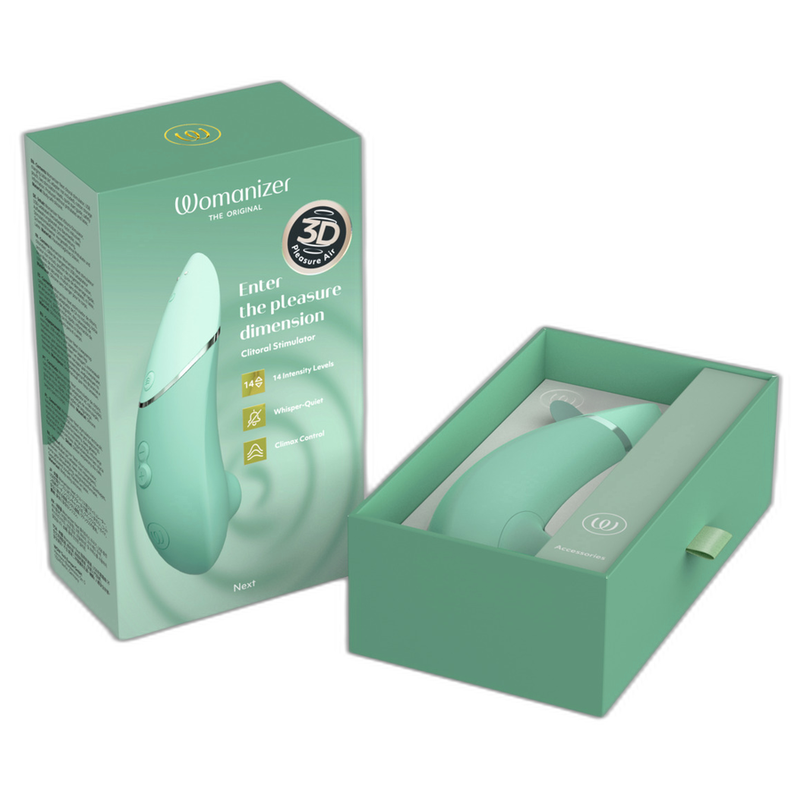 WOMANIZER - NEXT ESTIMULADOR DE CLITORÍS VERDE CLARO