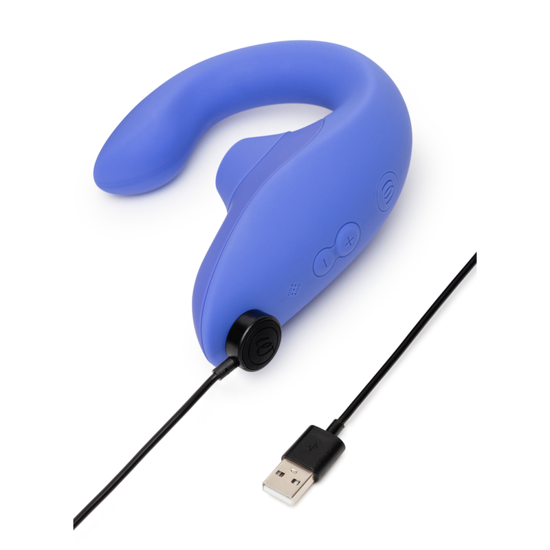 WOMANIZER - MISTURA ESTIMULADOR VIBRADOR RABBIT AZUL