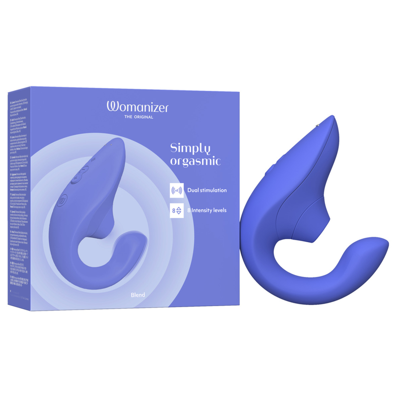 WOMANIZER - MISTURA ESTIMULADOR VIBRADOR RABBIT AZUL