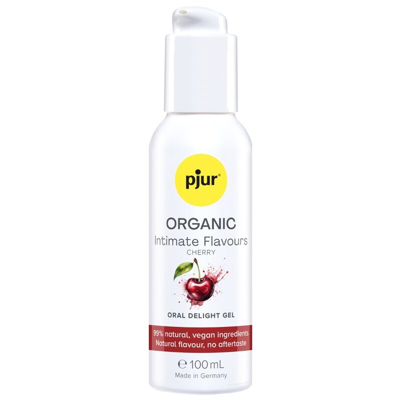 PJUR - ORGANIC INTIMATE FLAVOURS GEL ÍNTIMO ORAL SABOR CEREZA 100 ML