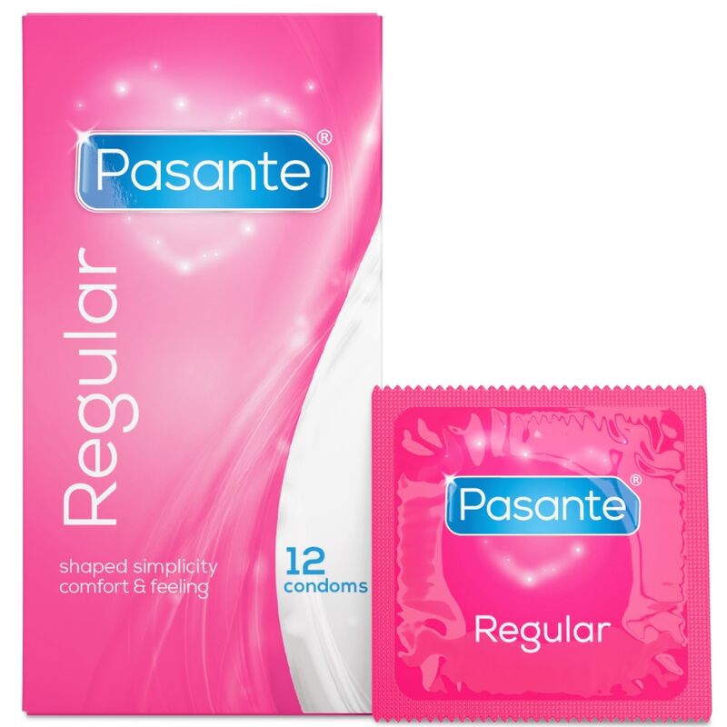 PASANTE - PRESERVATIVOS GAMA REGULAR 12 UNIDADES