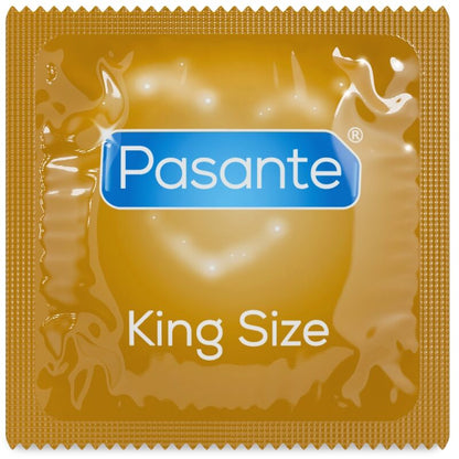 PASANTE - PRESERVATIVOS KING MS LARGOS Y ANCHOS BOLSA 144 UNIDADES