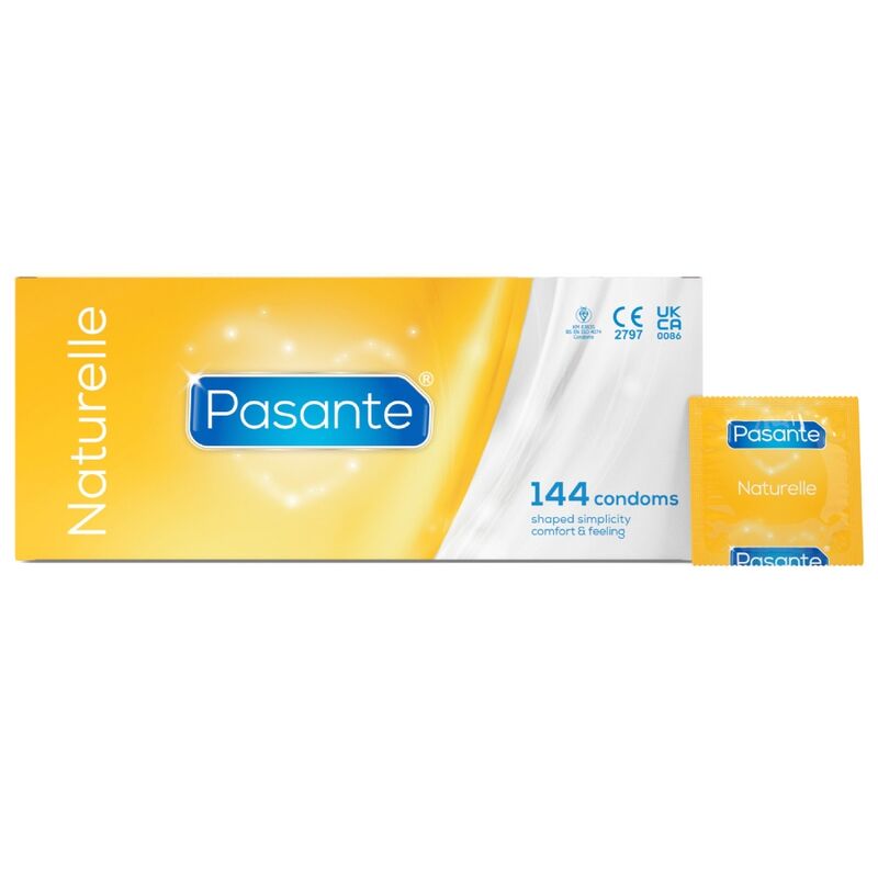 PASANTE - PRESERVATIVOS GAMA NATURELLE 144 UNIDADES