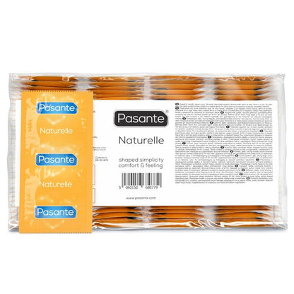 PASANTE - PRESERVATIVOS NATURELLE BOLSA 144 UNIDADES (BOLSA)