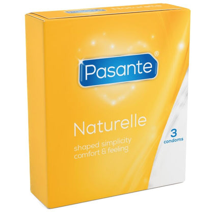 PASANTE - PRESERVATVOS GAMA NATURELLE 3 UNIDADES