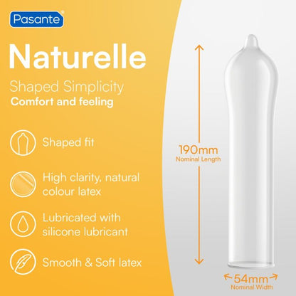 PASANTE - PRESERVATIVOS ECO PACK NATURELLE BOLSA 288 UNIDADES
