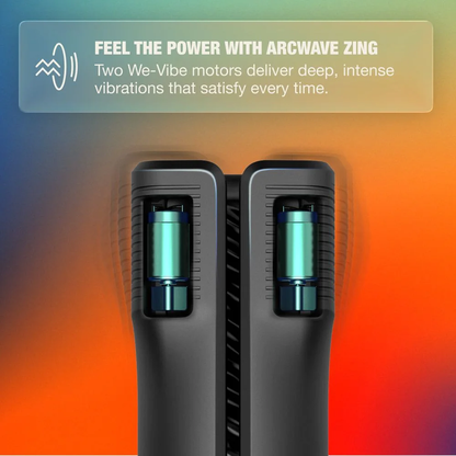 ARCWAVE - ZING MASTURBADOR MASCULINO VIBRADOR CON DOBLE MOTOR NEGRO