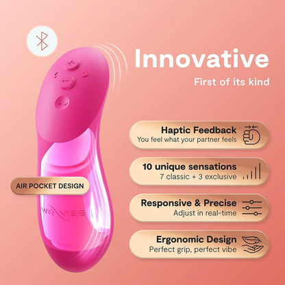 WE-VIBE - CHORUS PRO VIBRADOR PREMIUM PARA PAREJAS ROSA ELÉCTRICO
