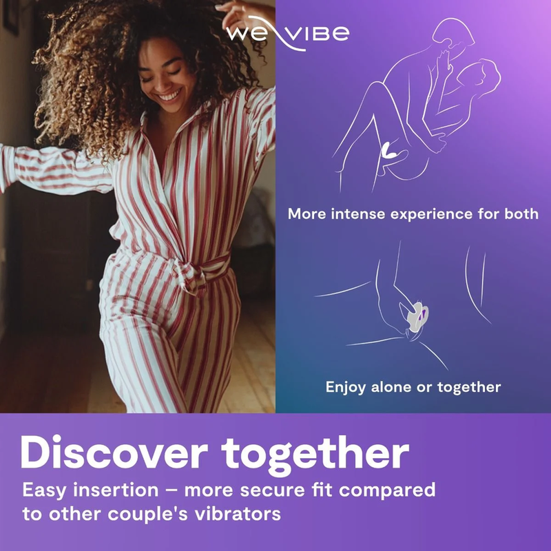 WE-VIBE - SYNC 2 VIBRADOR AJUSTABLE PARA PAREJAS VERDE TERCIOPELO