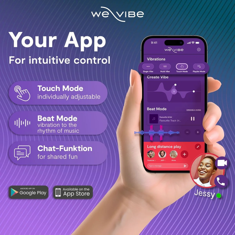 WE-VIBE - SYNC 2 VIBRADOR AJUSTABLE PARA PAREJAS VERDE TERCIOPELO