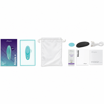 WE-VIBE - MOXIE+ VIBRADOR PARA CUECAS COM CLIP MAGNÉTICO À PROVA DE ÁGUA