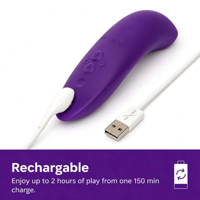 WE-VIBE - MELT 2 AIR PULSE CLITORAL STIMULATOR PURPLE