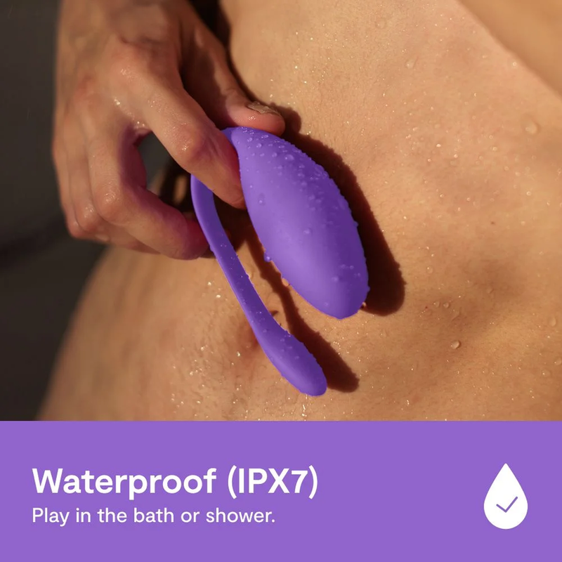 WE-VIBE - JIVE LITE VIBRADOR HUEVO PONIBLE CON CONTROL POR APLICACIÓN PÚRPURA
