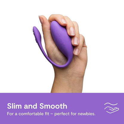 WE-VIBE - JIVE LITE VIBRADOR HUEVO PONIBLE CON CONTROL POR APLICACIÓN PÚRPURA