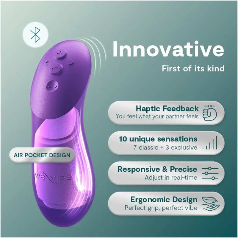 WE-VIBE - CHORUS PRO VIBRADOR PREMIUM PARA CASAIS PÚRPURA CÓSMICO