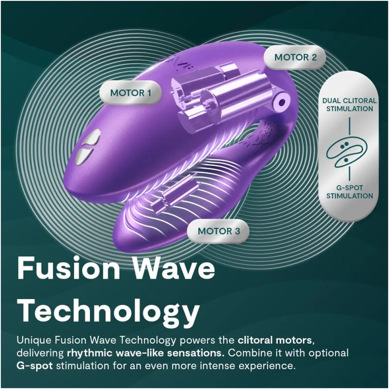 WE-VIBE - CHORUS PRO VIBRADOR PREMIUM PARA CASAIS PÚRPURA CÓSMICO