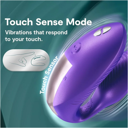 WE-VIBE - CHORUS PRO VIBRADOR PREMIUM PARA CASAIS PÚRPURA CÓSMICO
