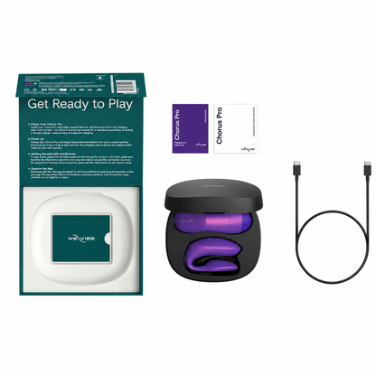 WE-VIBE - CHORUS PRO VIBRADOR PREMIUM PARA CASAIS PÚRPURA CÓSMICO