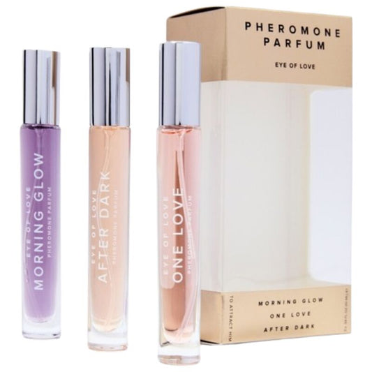 EYE OF LOVE - EOL PHR PERFUME 10 ML SET/3 - MORNING GLOW, ONE LOVE, AFTER DARK