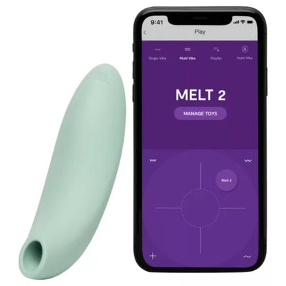 WE-VIBE - MELT 2 ESTIMULADOR CLITORIANO POR ONDAS DE AIRE VERDE SALVIA