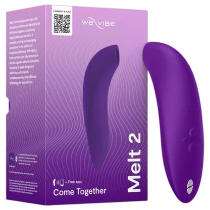 WE-VIBE - MELT 2 AIR PULSE CLITORAL STIMULATOR PURPLE