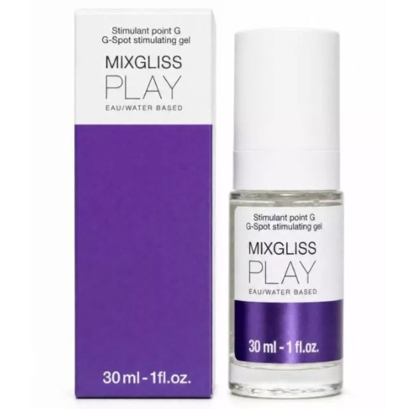 MIXGLISS - PLAY GEL ESTIMULANTE DEL PUNTO G CON EFECTO FRÍO-CALOR SIN PERFUME 30 ML