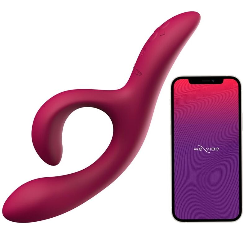 WE-VIBE - NOVA 2 VIBRADOR RABBIT FLEXIBLE CON 10 MODOS DE VIBRACIÓN Y CONTROL POR APP MORADO