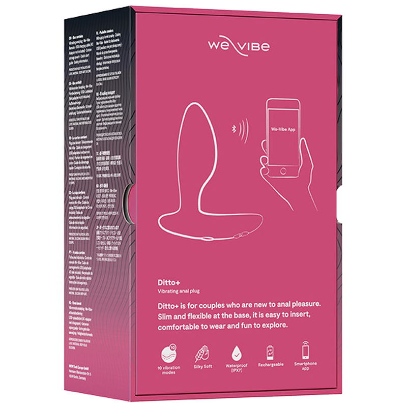 WE-VIBE - DITTO+ PLUG ANAL VIBRADOR CONTROL REMOTO