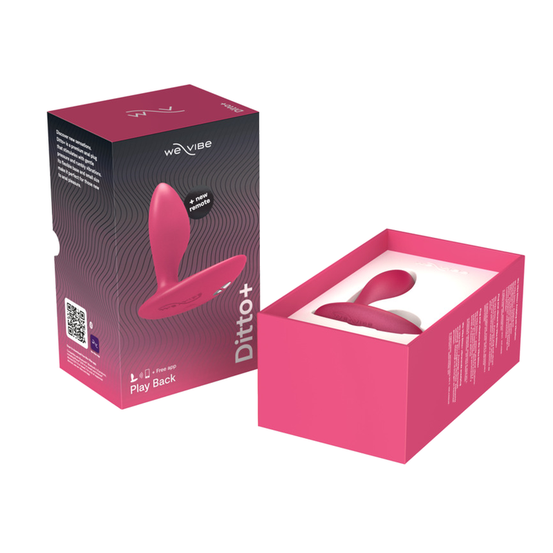 WE-VIBE - DITTO+ PLUG ANAL VIBRADOR CONTROL REMOTO