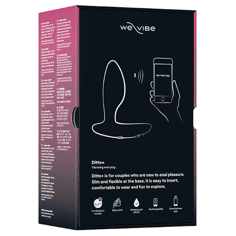WE-VIBE - DITTO+ PLUG ANAL VIBRADOR CONTROL REMOTO